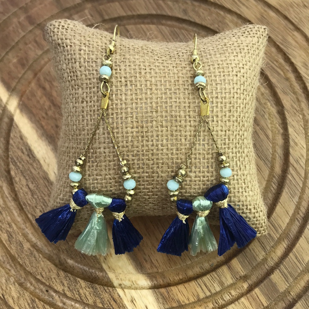 Delicate Chic Romantic Tassel Earrings Artisan